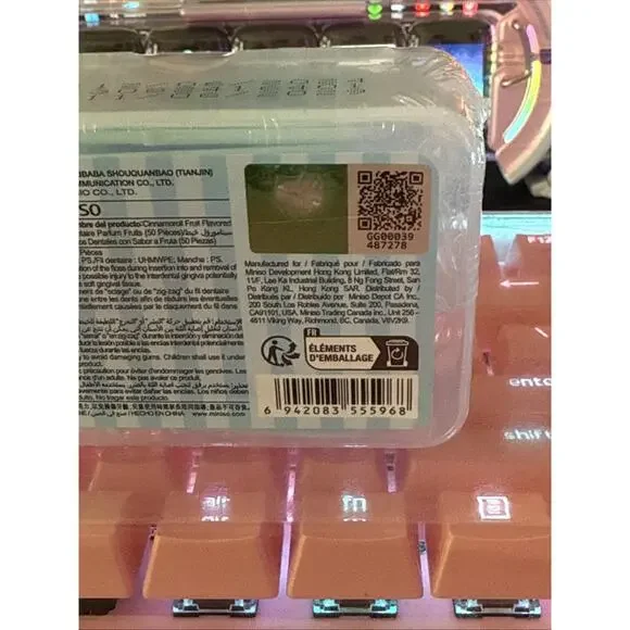 Sanrio Cinnamoroll Dental Flossers Blueberry Flavor 50 Sealed Oral Care Picks - Picture 11 of 16